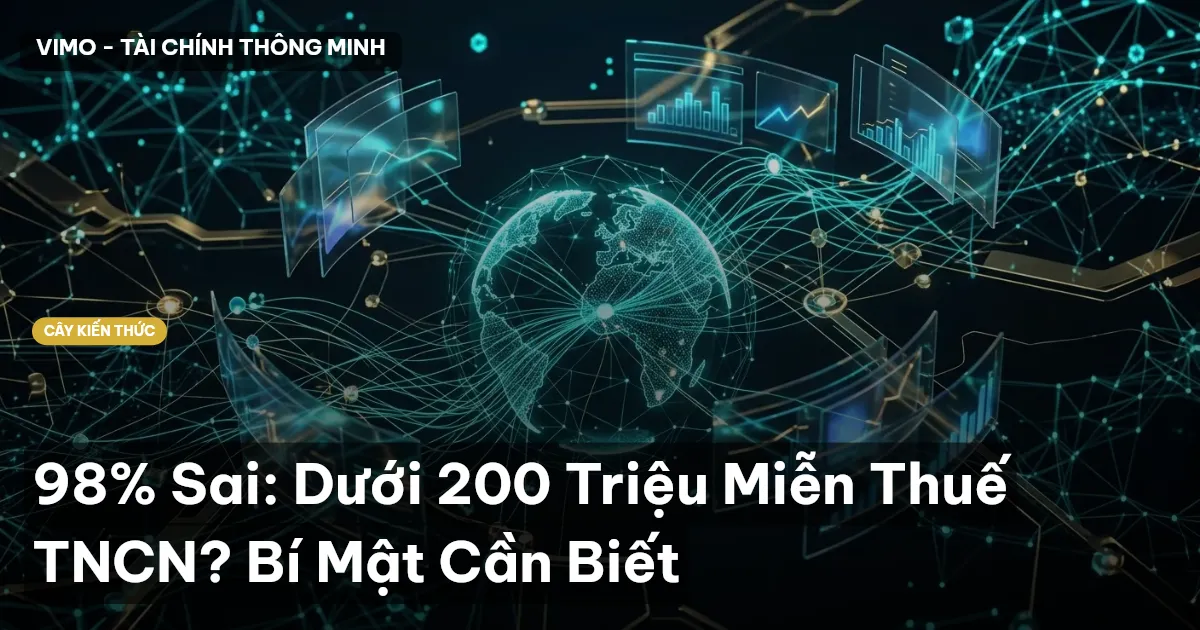 98% Sai: Dưới 200 Triệu Miễn Thuế TNCN? Bí Mật Cần Biết