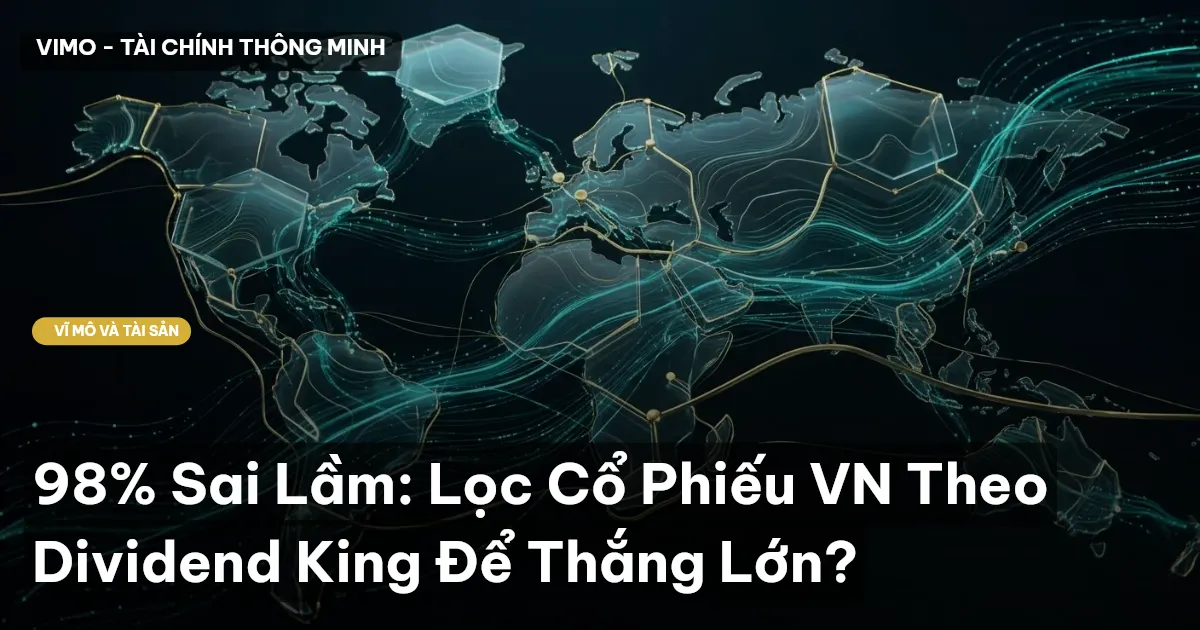 98% Sai Lầm: Lọc Cổ Phiếu VN Theo Dividend King Để Thắng Lớn?