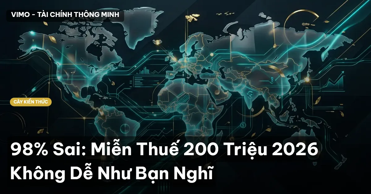 98% Sai: Miễn Thuế 200 Triệu 2026 Không Dễ Như Bạn Nghĩ