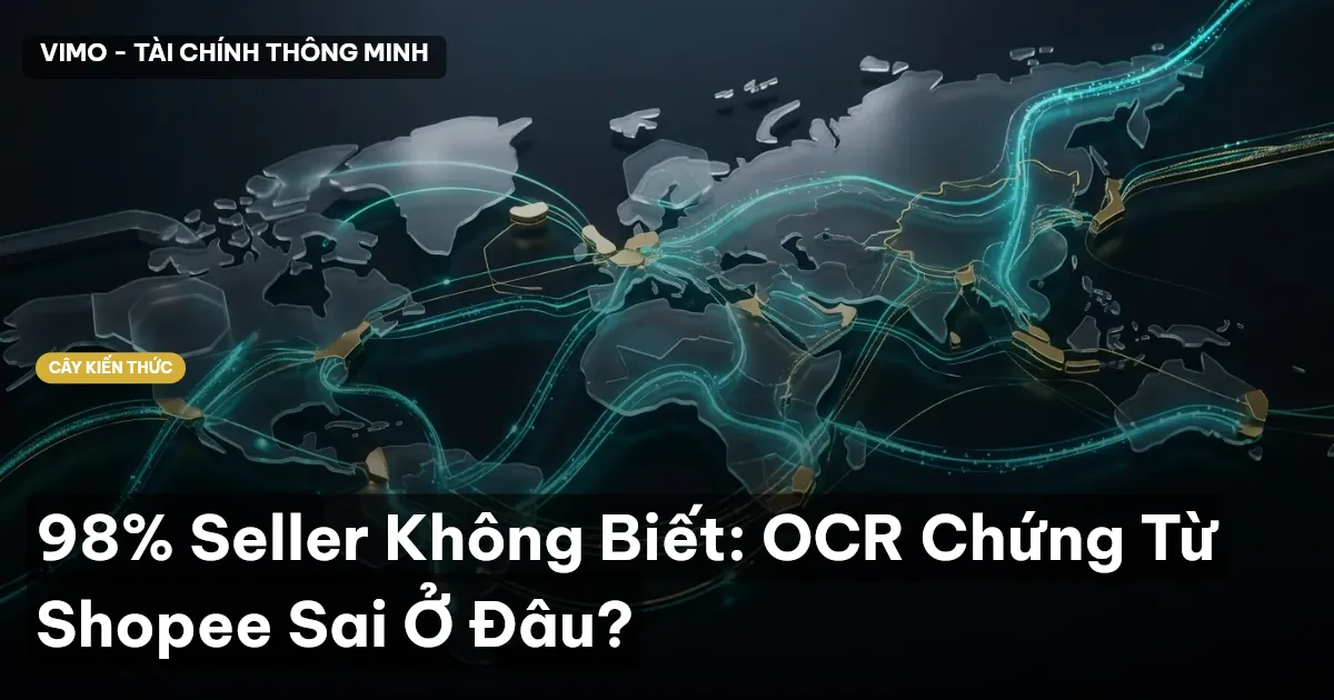 98% Seller Không Biết: OCR Chứng Từ Shopee Sai Ở Đâu?