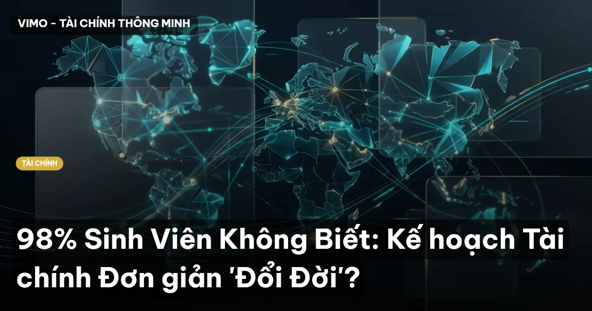 98% Sinh Viên Không Biết: Kế hoạch Tài chính Đơn giản 'Đổi Đời'?