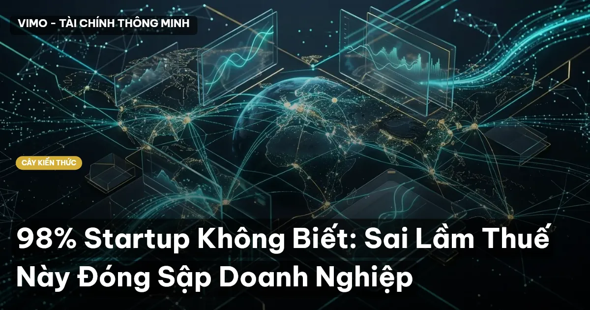 98% Startup Không Biết: Sai Lầm Thuế Này Đóng Sập Doanh Nghiệp