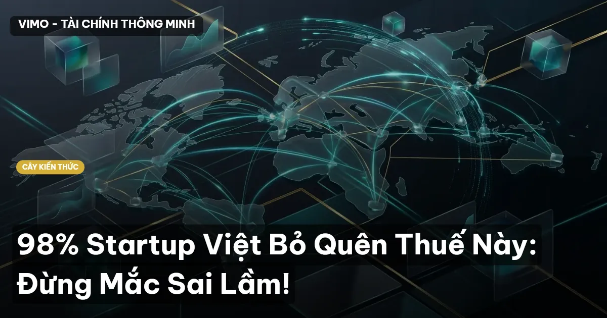 98% Startup Việt Bỏ Quên Thuế Này: Đừng Mắc Sai Lầm!
