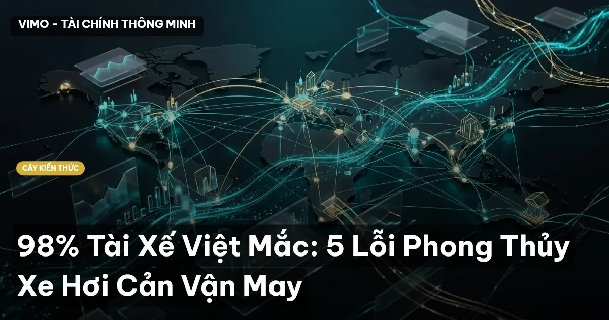 98% Tài Xế Việt Mắc: 5 Lỗi Phong Thủy Xe Hơi Cản Vận May