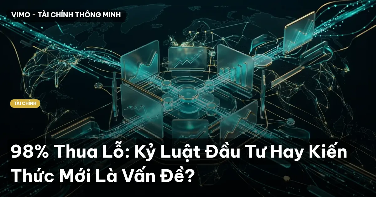 98% Thua Lỗ: Kỷ Luật Đầu Tư Hay Kiến Thức Mới Là Vấn Đề?