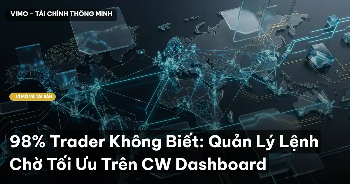 98% Trader Không Biết: Quản Lý Lệnh Chờ Tối Ưu Trên CW Dashboard