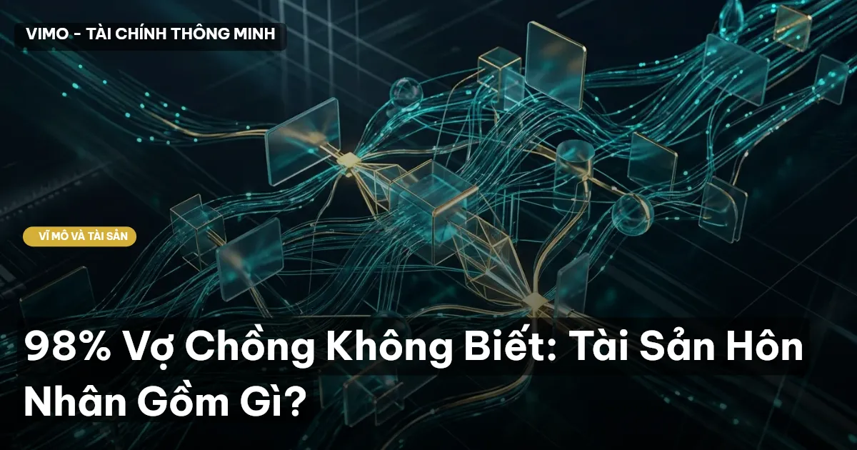 98% Vợ Chồng Không Biết: Tài Sản Hôn Nhân Gồm Gì?