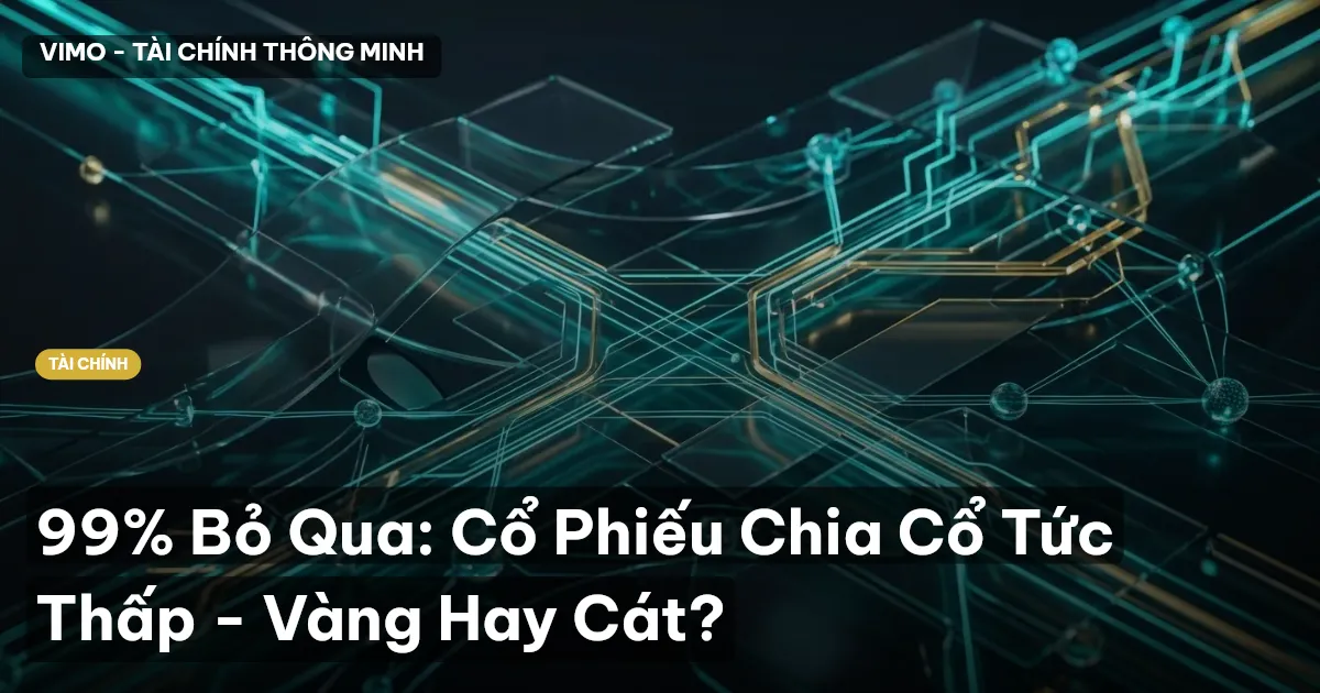 cổ tức thấp