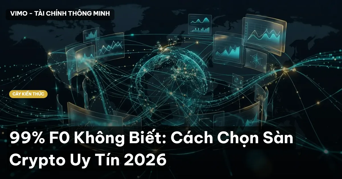 99% F0 Không Biết: Cách Chọn Sàn Crypto Uy Tín 2026