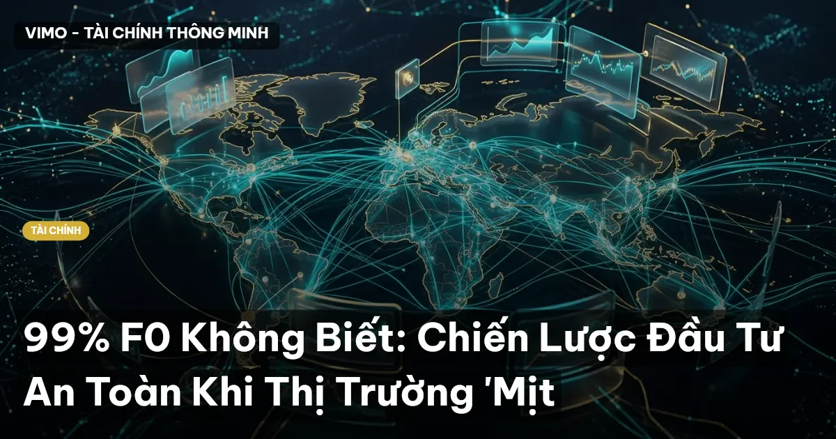 99% F0 Không Biết: Chiến Lược Đầu Tư An Toàn Khi Thị Trường 'Mịt