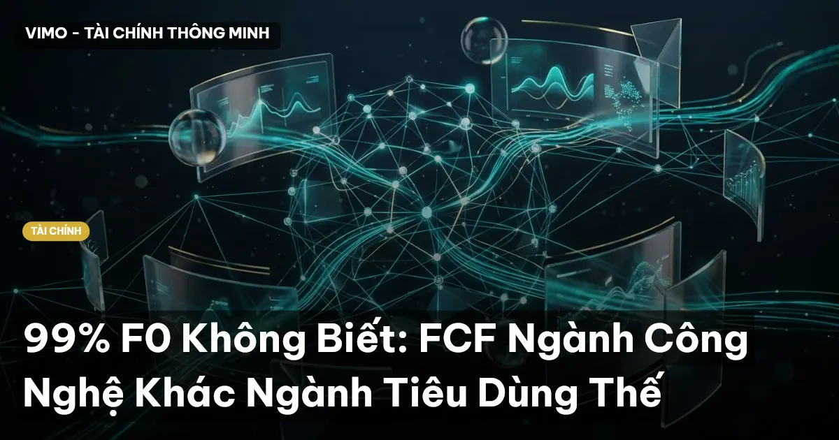 99% F0 Không Biết: FCF Ngành Công Nghệ Khác Ngành Tiêu Dùng Thế