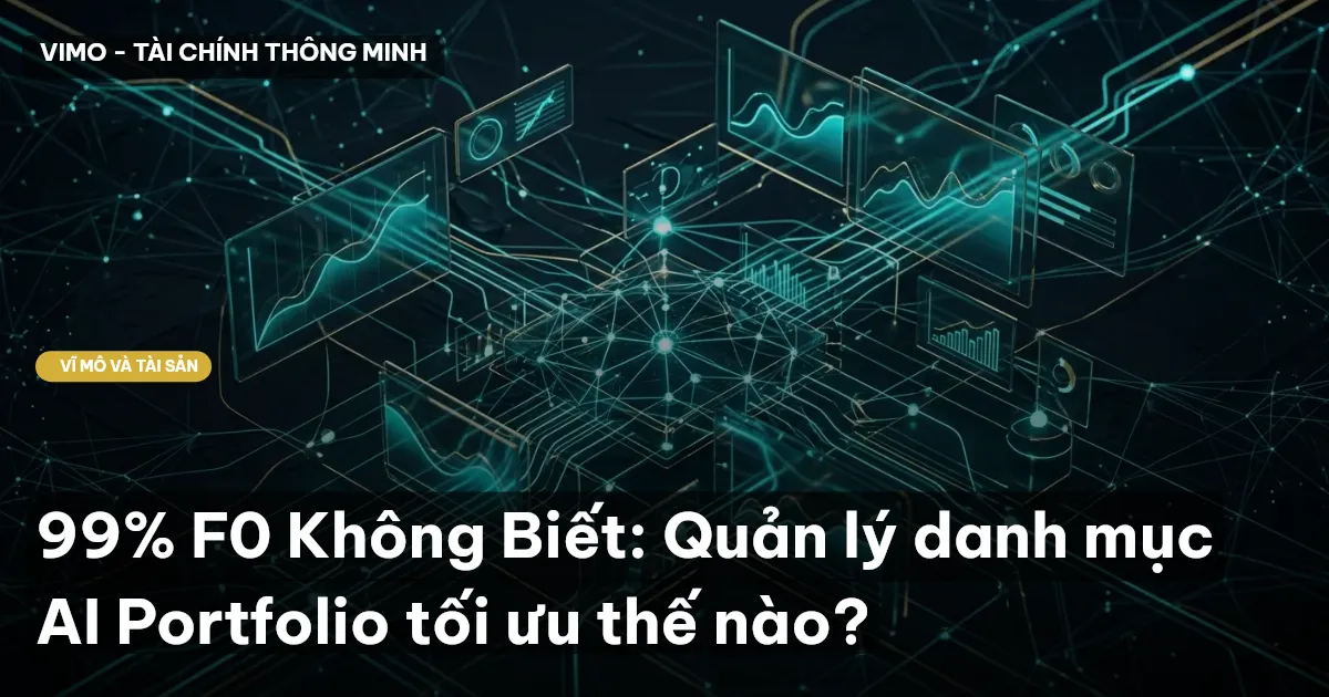 99% F0 Không Biết: Quản lý danh mục AI Portfolio tối ưu thế nào?