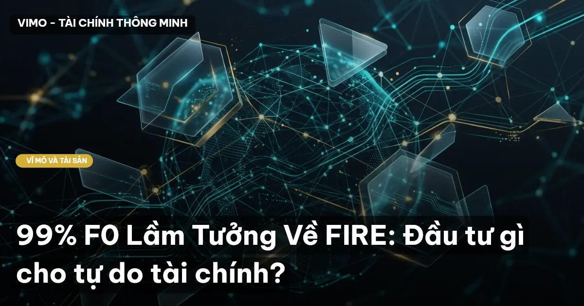 99% F0 Lầm Tưởng Về FIRE: Đầu tư gì cho tự do tài chính?