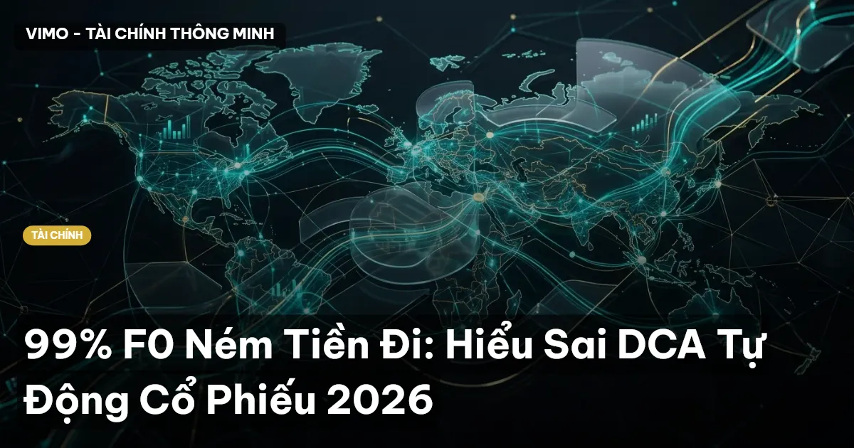 99% F0 Ném Tiền Đi: Hiểu Sai DCA Tự Động Cổ Phiếu 2026