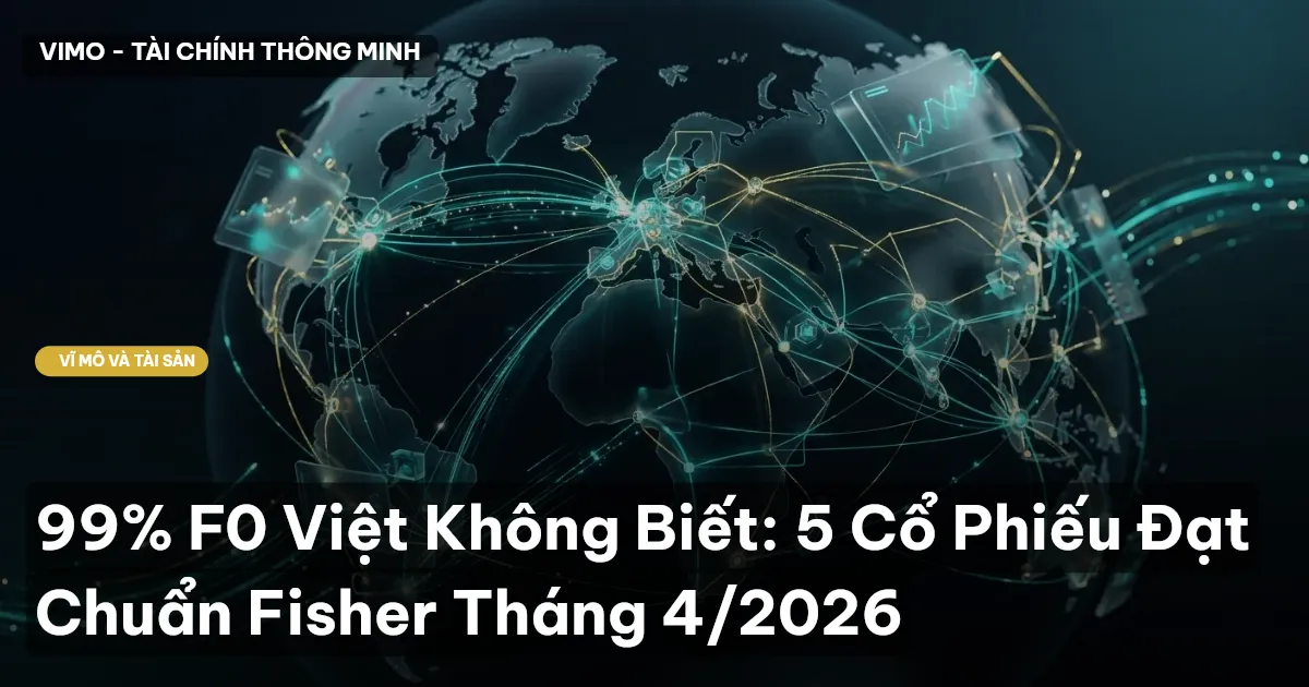99% F0 Việt Không Biết: 5 Cổ Phiếu Đạt Chuẩn Fisher Tháng 4/2026