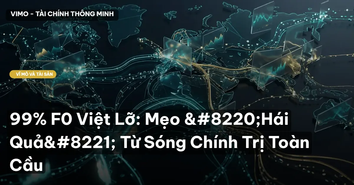 99% F0 Việt Lỡ: Mẹo “Hái Quả” Từ Sóng Chính Trị Toàn Cầu