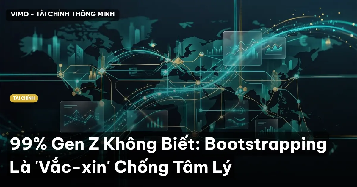 99% Gen Z Không Biết: Bootstrapping Là 'Vắc-xin' Chống Tâm Lý