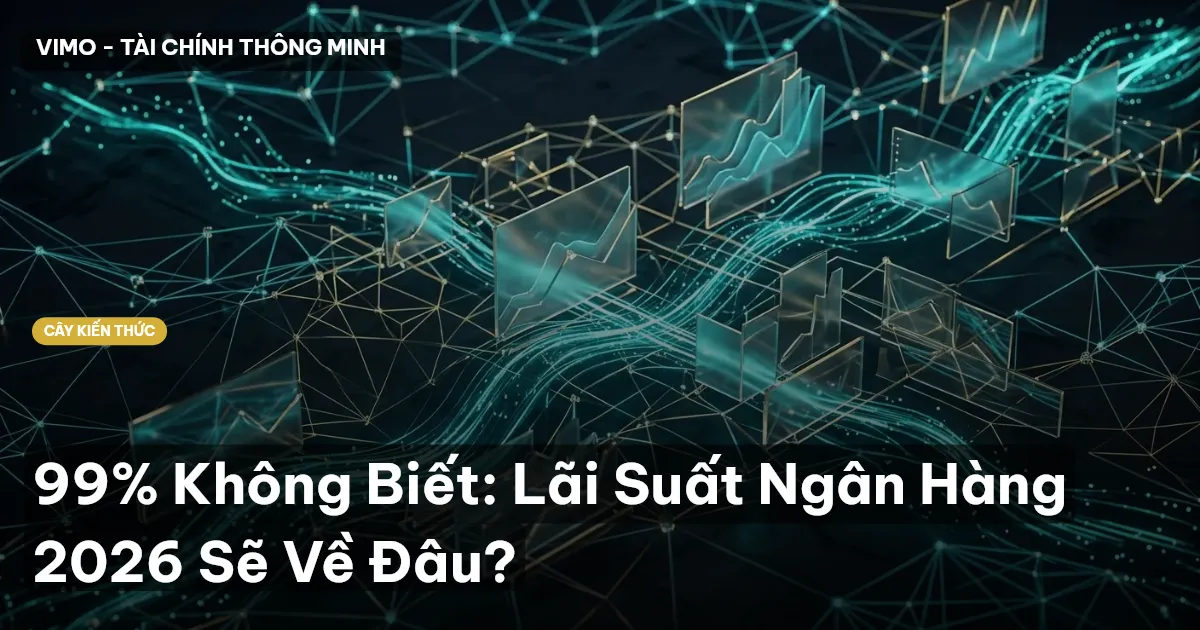 99% Không Biết: Lãi Suất Ngân Hàng 2026 Sẽ Về Đâu?
