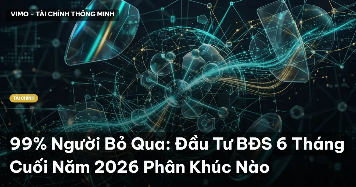 99% Người Bỏ Qua: Đầu Tư BĐS 6 Tháng Cuối Năm 2026 Phân Khúc Nào