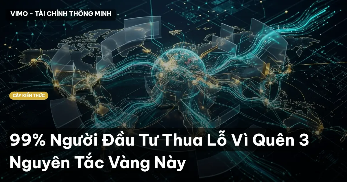 99% Người Đầu Tư Thua Lỗ Vì Quên 3 Nguyên Tắc Vàng Này