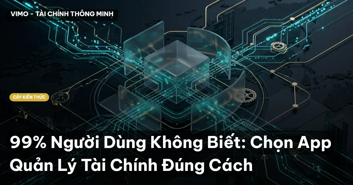 99% Người Dùng Không Biết: Chọn App Quản Lý Tài Chính Đúng Cách