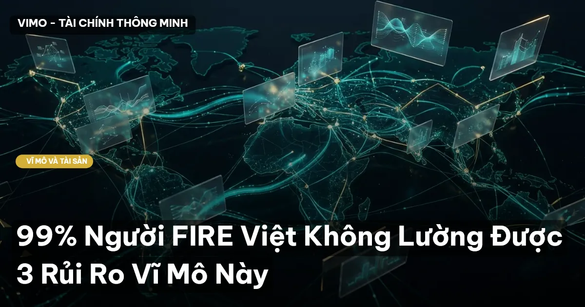 99% Người FIRE Việt Không Lường Được 3 Rủi Ro Vĩ Mô Này