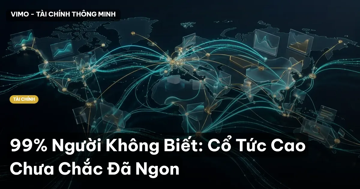 99% Người Không Biết: Cổ Tức Cao Chưa Chắc Đã Ngon