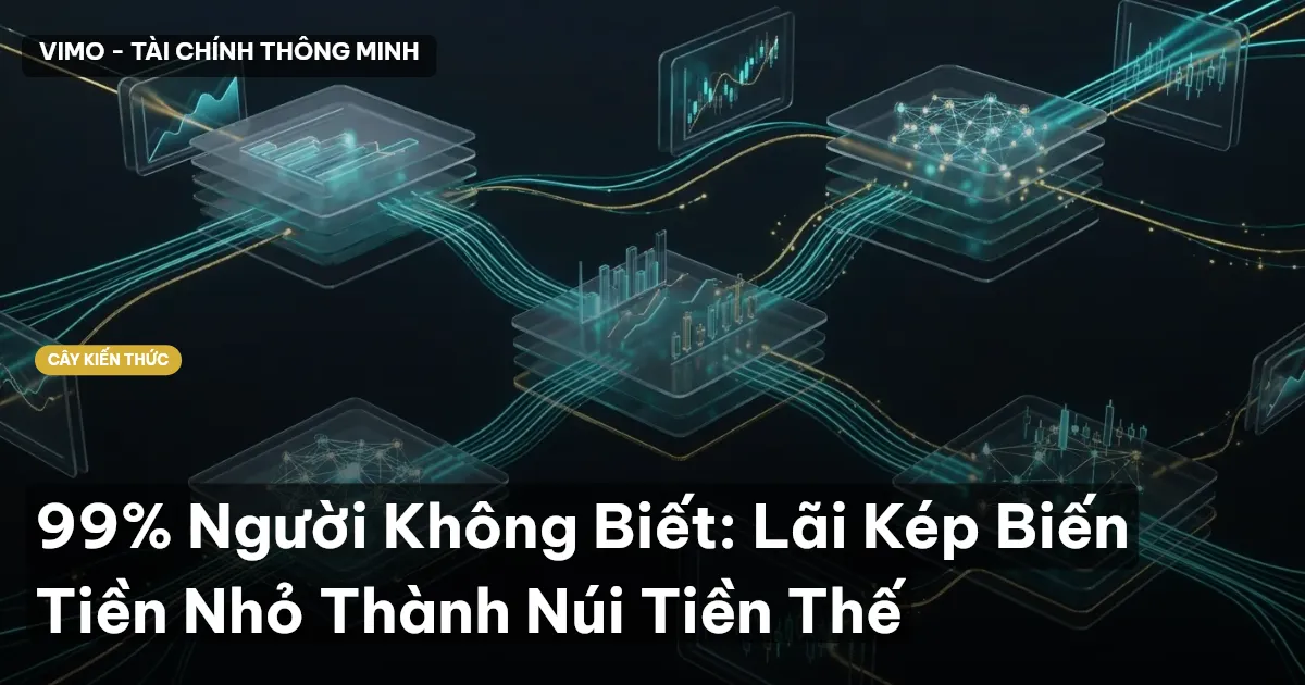99% Người Không Biết: Lãi Kép Biến Tiền Nhỏ Thành Núi Tiền Thế