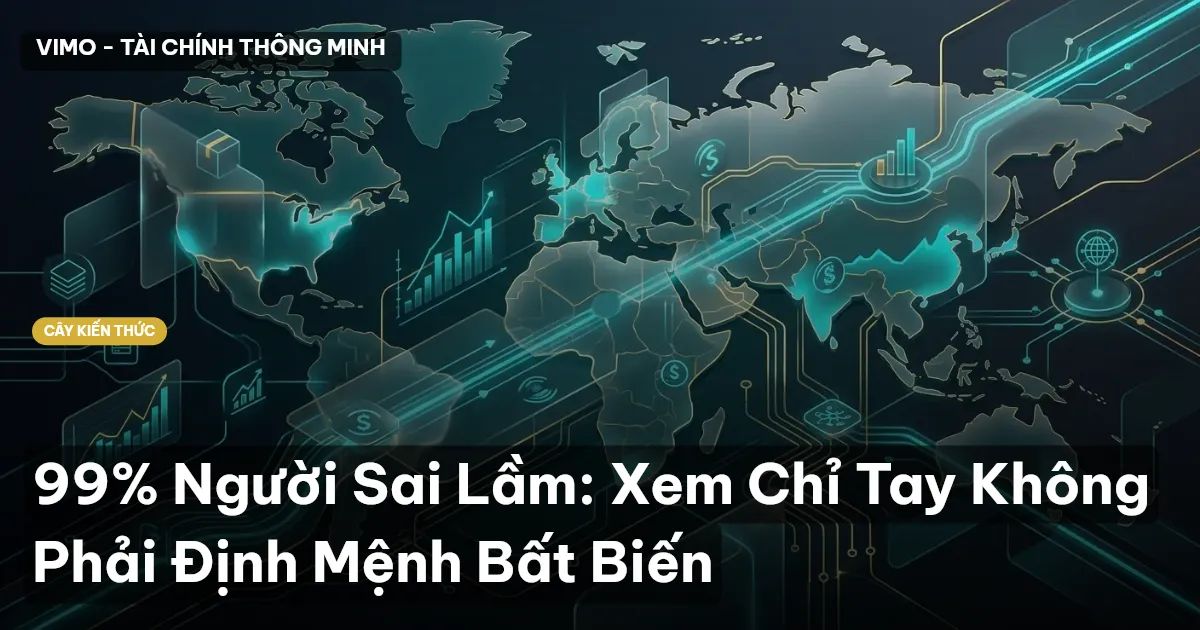 99% Người Sai Lầm: Xem Chỉ Tay Không Phải Định Mệnh Bất Biến