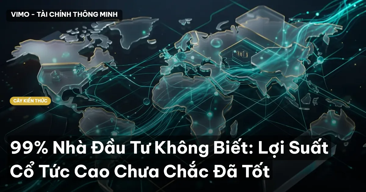 99% Nhà Đầu Tư Không Biết: Lợi Suất Cổ Tức Cao Chưa Chắc Đã Tốt