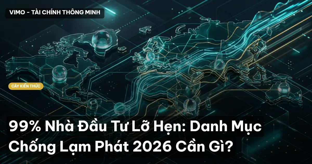 99% Nhà Đầu Tư Lỡ Hẹn: Danh Mục Chống Lạm Phát 2026 Cần Gì?