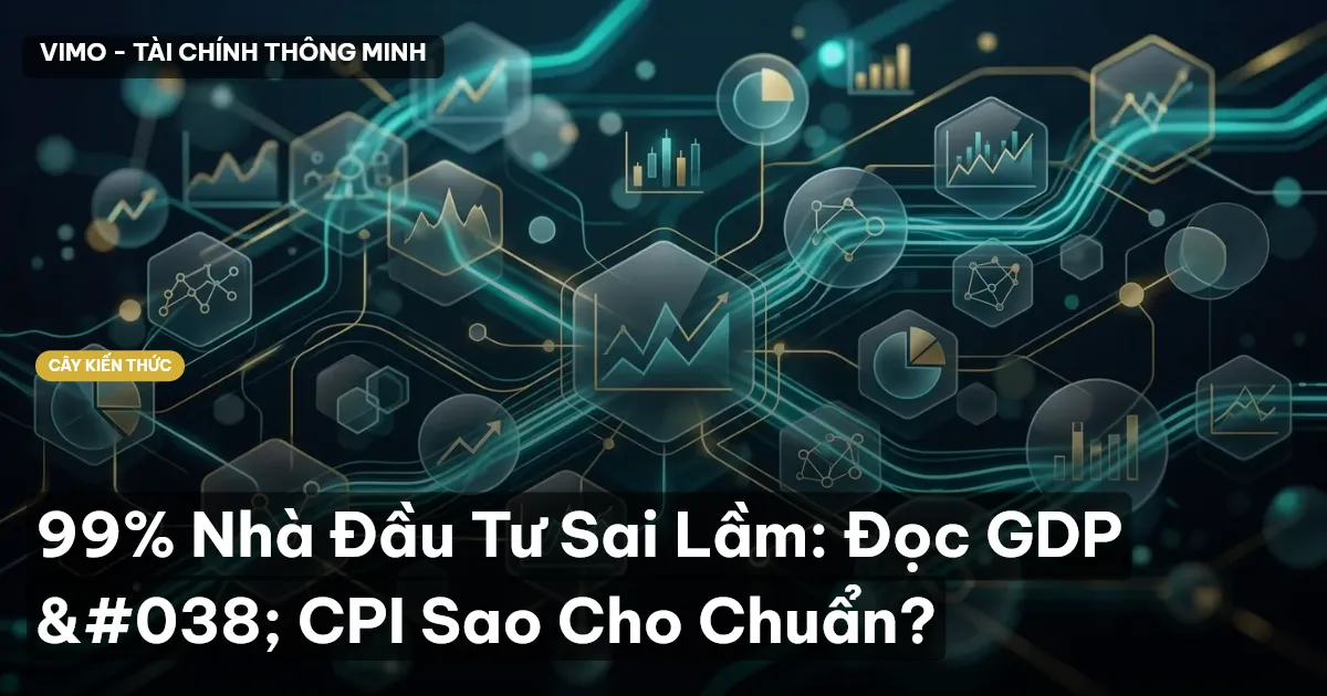 99% Nhà Đầu Tư Sai Lầm: Đọc GDP & CPI Sao Cho Chuẩn?