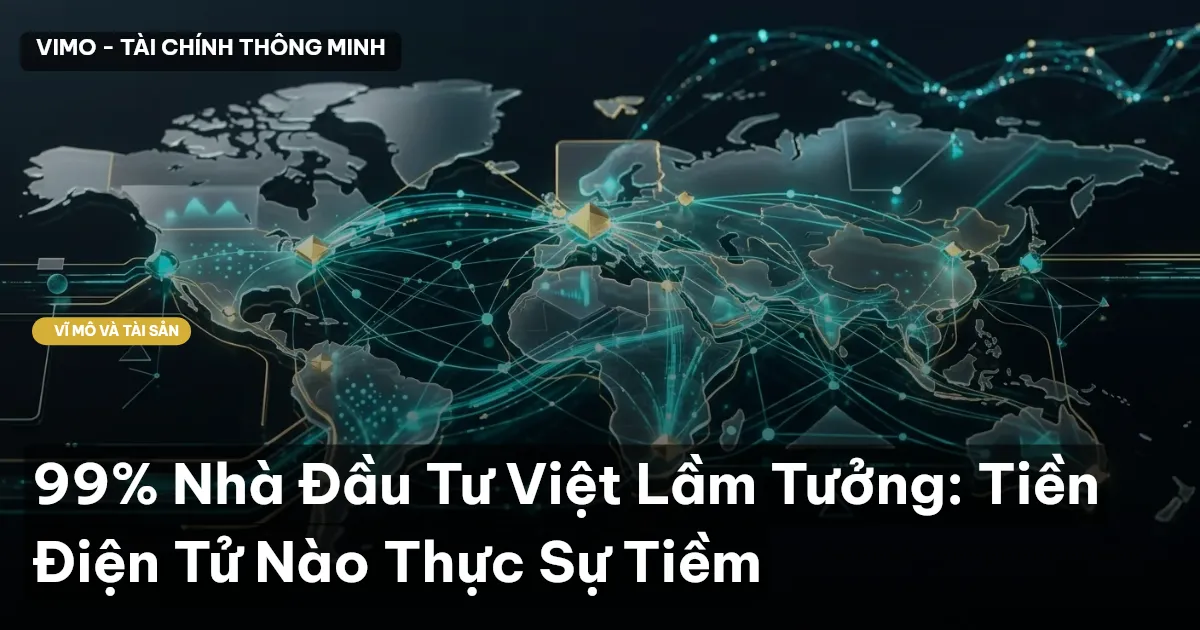 99% Nhà Đầu Tư Việt Lầm Tưởng: Tiền Điện Tử Nào Thực Sự Tiềm