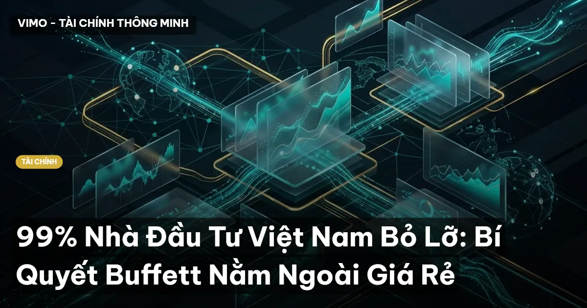99% Nhà Đầu Tư Việt Nam Bỏ Lỡ: Bí Quyết Buffett Nằm Ngoài Giá Rẻ