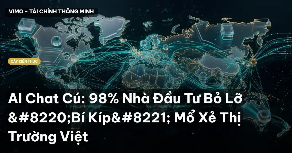 AI Chat Cú: 98% Nhà Đầu Tư Bỏ Lỡ “Bí Kíp” Mổ Xẻ Thị Trường Việt