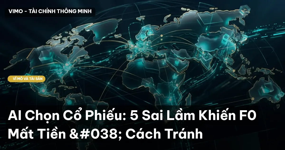 AI Chọn Cổ Phiếu: 5 Sai Lầm Khiến F0 Mất Tiền & Cách Tránh