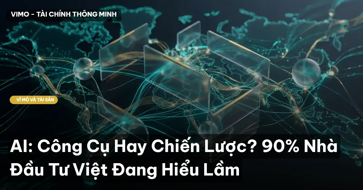 AI: Công Cụ Hay Chiến Lược? 90% Nhà Đầu Tư Việt Đang Hiểu Lầm