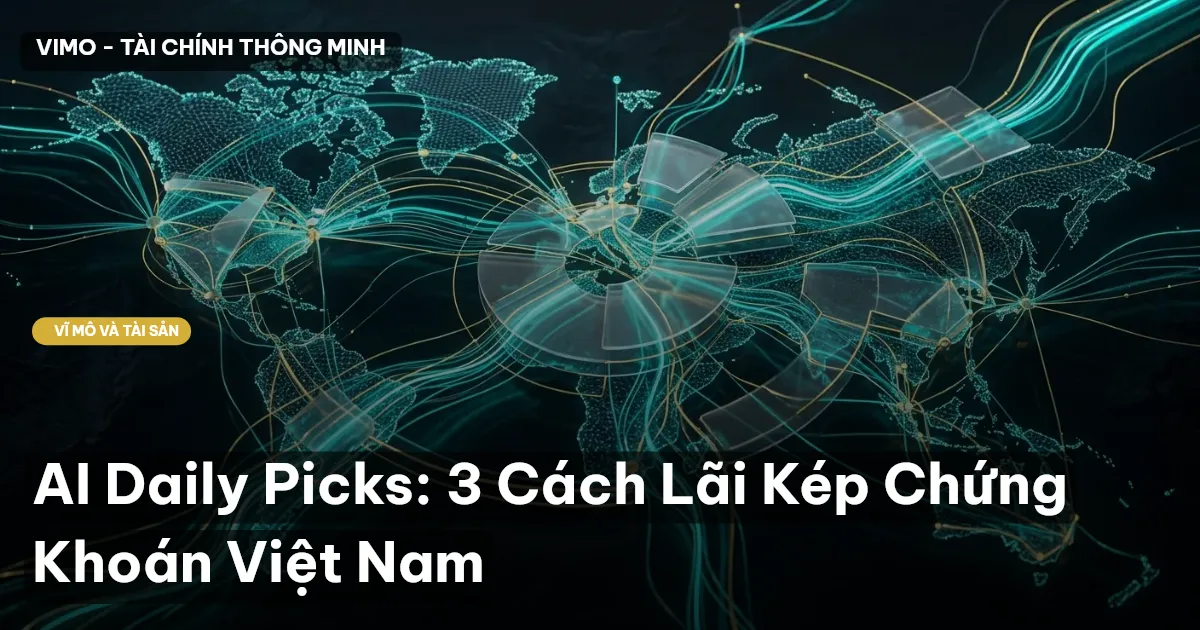 AI Daily Picks: 3 Cách Lãi Kép Chứng Khoán Việt Nam