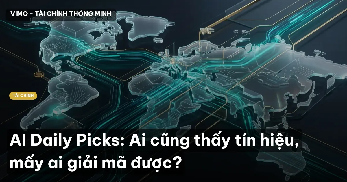 AI Daily Picks: Ai cũng thấy tín hiệu, mấy ai giải mã được?