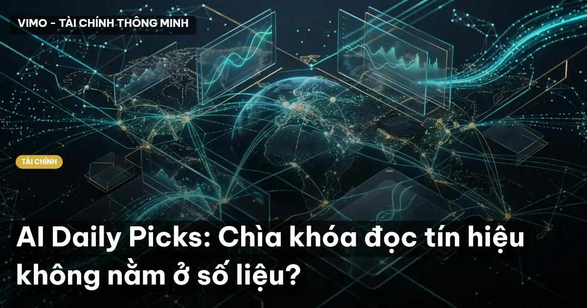 AI Daily Picks: Chìa khóa đọc tín hiệu không nằm ở số liệu?