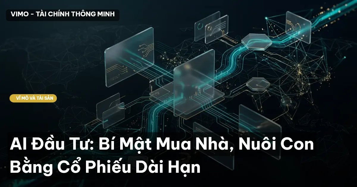 AI Đầu Tư: Bí Mật Mua Nhà, Nuôi Con Bằng Cổ Phiếu Dài Hạn