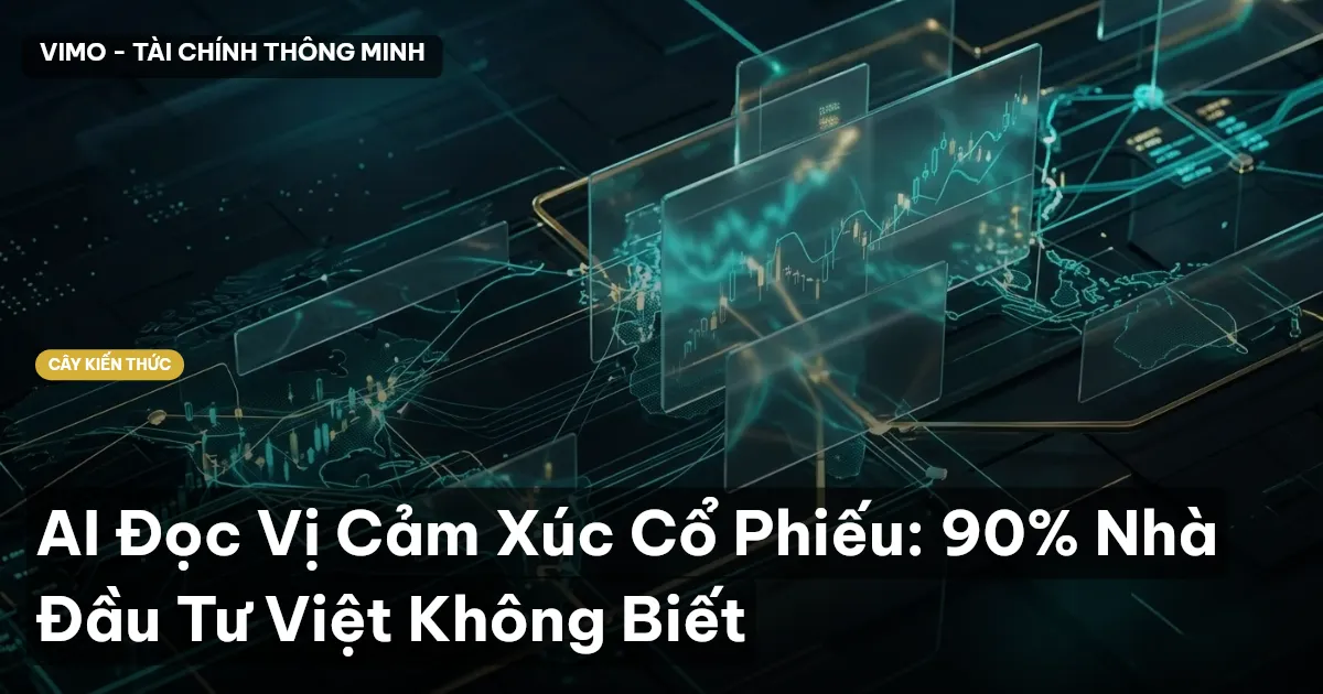 AI Đọc Vị Cảm Xúc Cổ Phiếu: 90% Nhà Đầu Tư Việt Không Biết