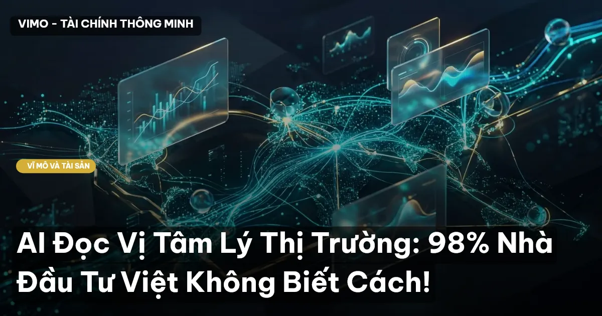 AI Đọc Vị Tâm Lý Thị Trường: 98% Nhà Đầu Tư Việt Không Biết Cách!