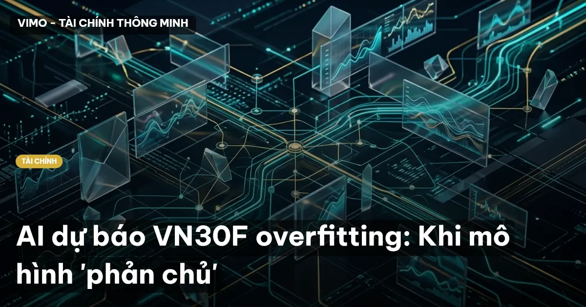 AI dự báo VN30F overfitting: Khi mô hình 'phản chủ'