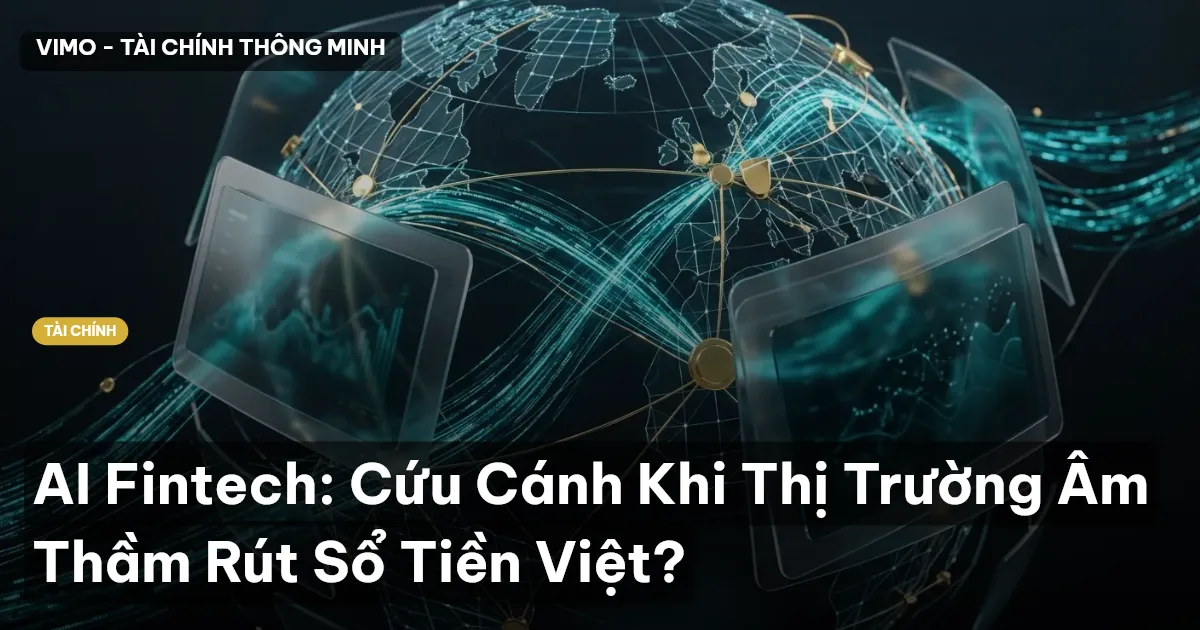 AI Fintech: Cứu Cánh Khi Thị Trường Âm Thầm Rút Sổ Tiền Việt?
