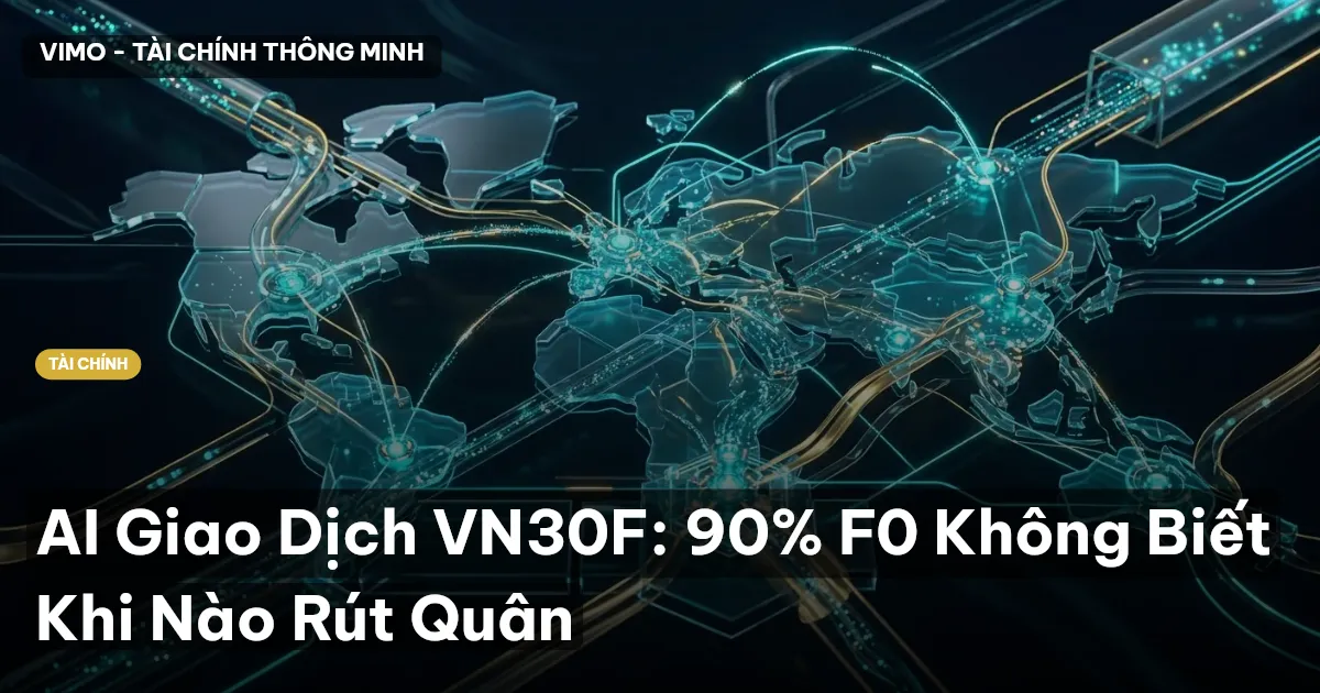 AI Giao Dịch VN30F: 90% F0 Không Biết Khi Nào Rút Quân