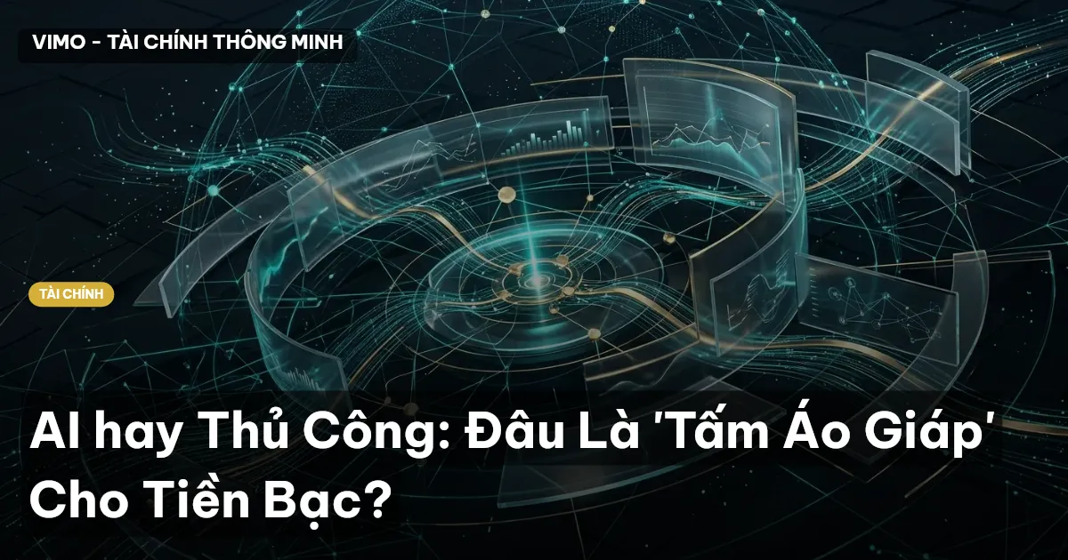 AI hay Thủ Công: Đâu Là 'Tấm Áo Giáp' Cho Tiền Bạc?