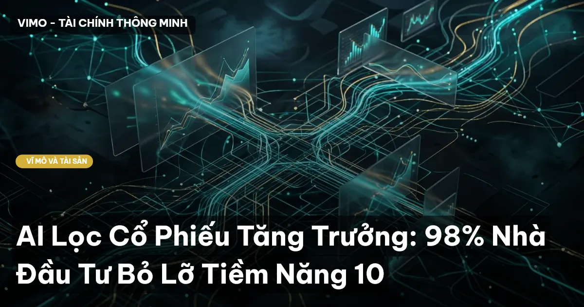 AI Lọc Cổ Phiếu Tăng Trưởng: 98% Nhà Đầu Tư Bỏ Lỡ Tiềm Năng 10