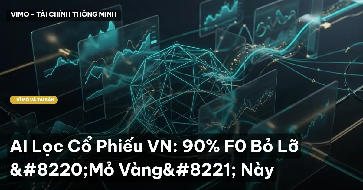 AI Lọc Cổ Phiếu VN: 90% F0 Bỏ Lỡ “Mỏ Vàng” Này