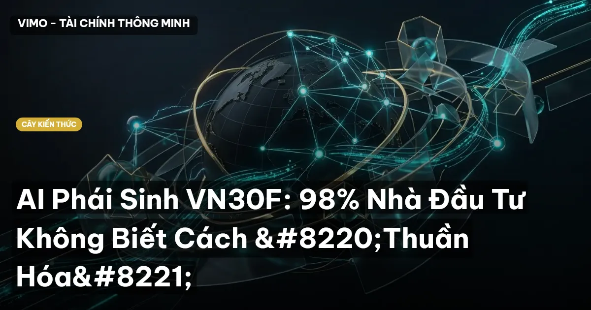 AI Phái Sinh VN30F: 98% Nhà Đầu Tư Không Biết Cách “Thuần Hóa”